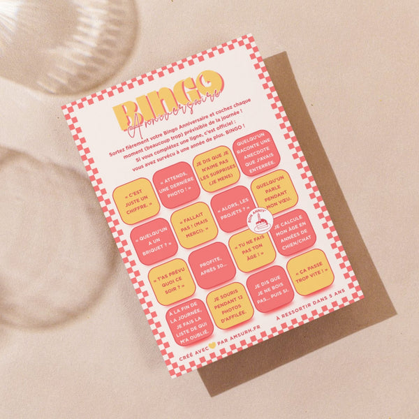 Bingo anniversaire
