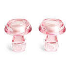 Bougeoirs Champignon Rose
