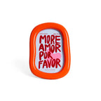 Cadre photo orange