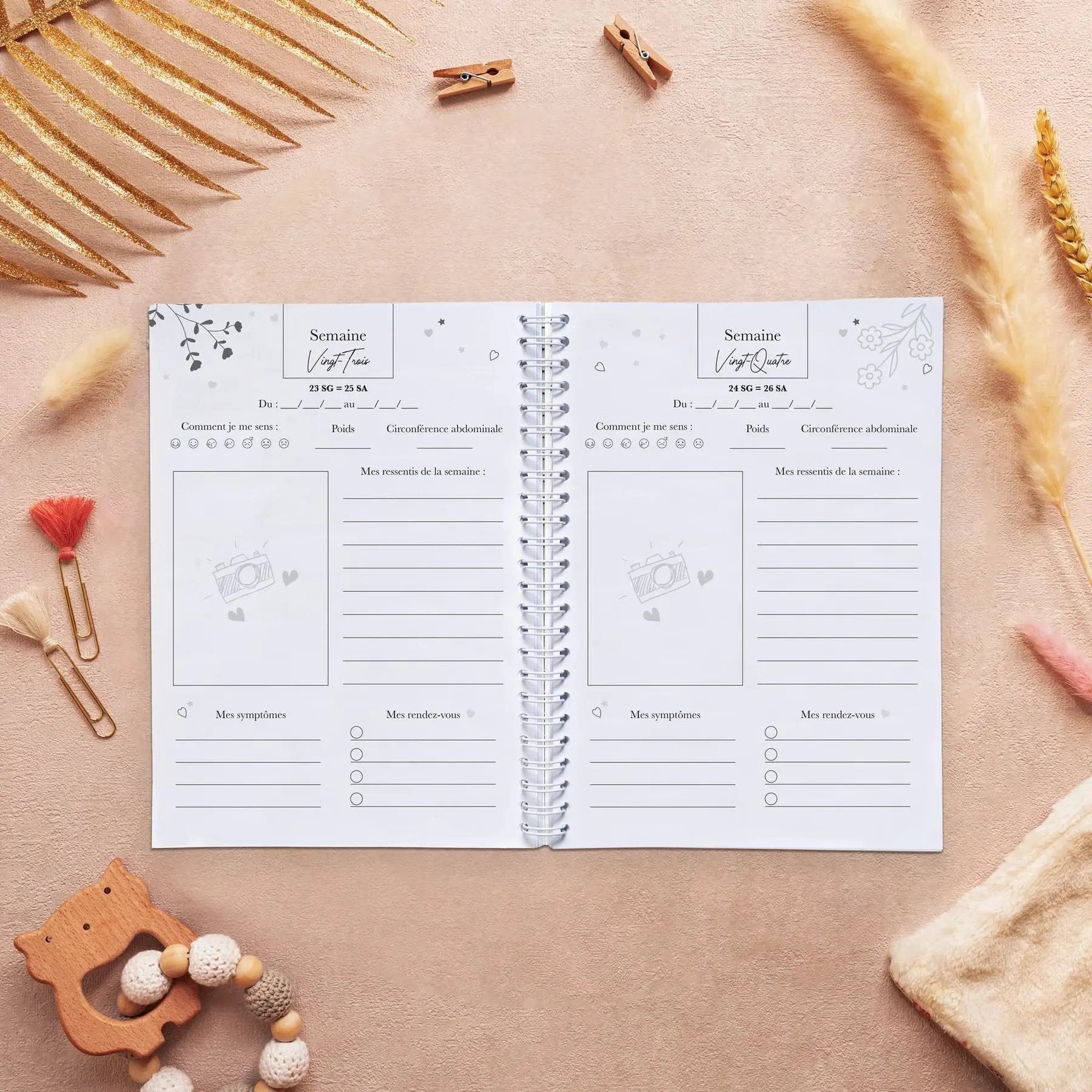 Carnet Hello Baby Happiness