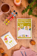 Peinture aux numéros - Arches fleuries 