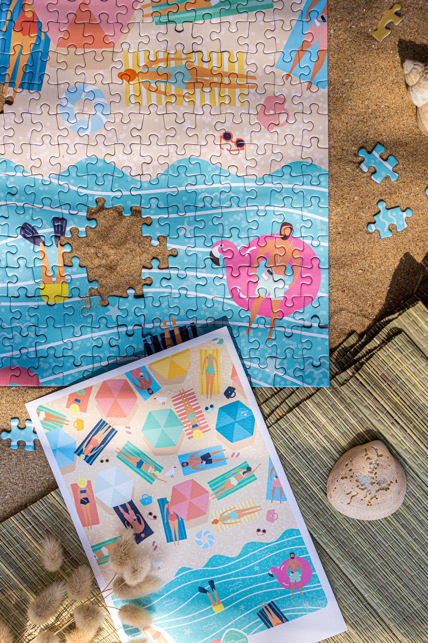 Puzzle "Chill & Plouf" - 500 pcs 